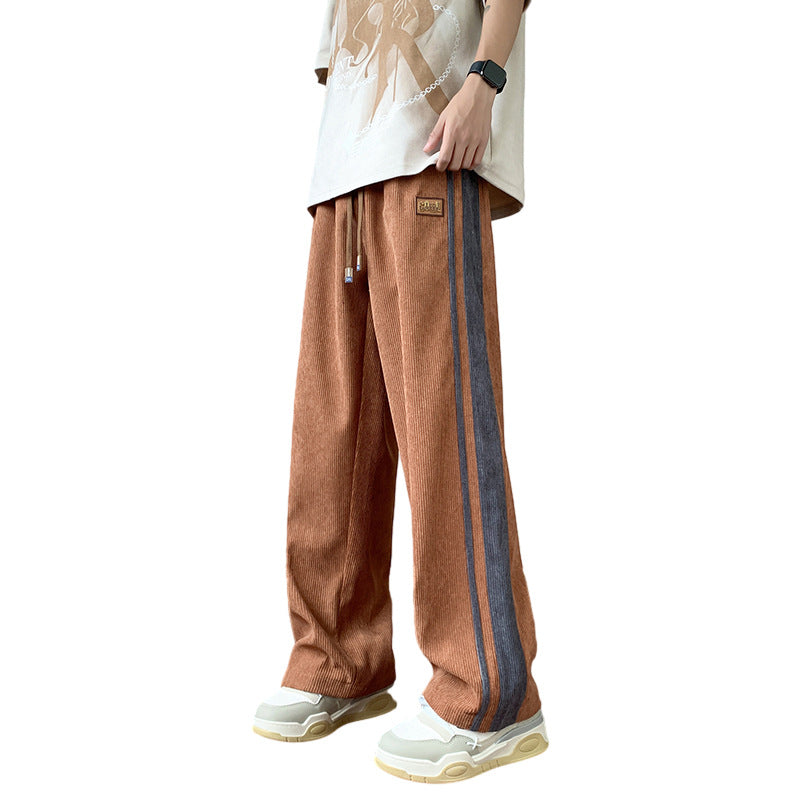 Loose Leisure Corduroy Fashion Men's Trousers