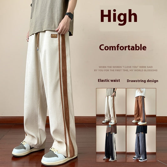 Loose Leisure Corduroy Fashion Men's Trousers